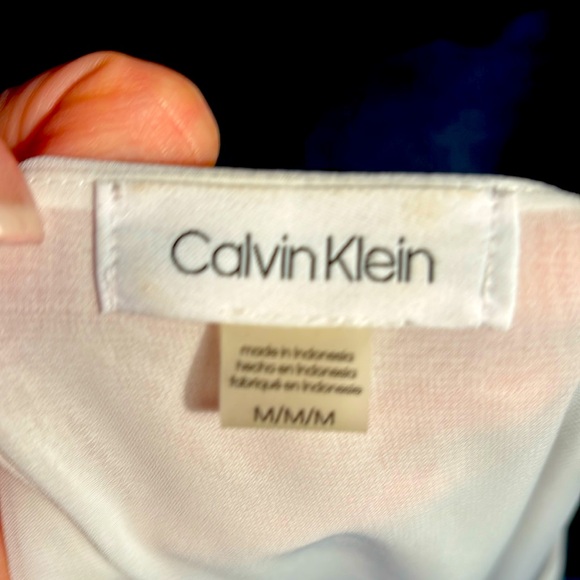 White NWOT sheer lined blouse with bell sleeves! - Picture 9 of 11